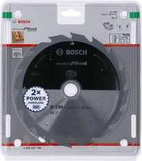 Bosch PILA BOSCH STANDARD WOOD ACCU 190x30x16z