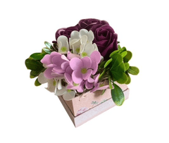 made by ANTEROS Mýdlová kytice z mýdlových květů v dárkovém miniboxu Penelope