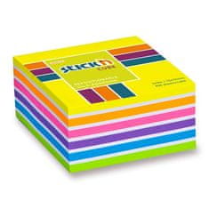HOPAX Samolepicí bloček Stick’n Notes Neon 76 x 76 mm, 400 listů, žlutý