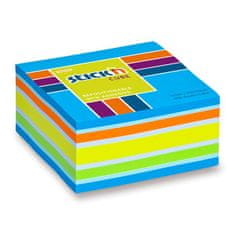 HOPAX Samolepicí bloček Stick’n Notes Neon 76 x 76 mm, 400 listů, modrý