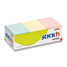 HOPAX Samolepicí bločky Stick’n Notes 38 x 51 mm, pastelové