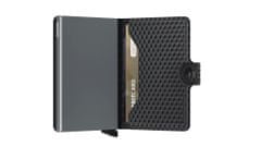 Secrid Černá peněženka SECRID Miniwallet Cubic Black & Titanium