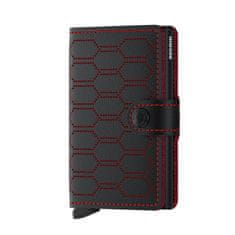 Secrid Černá peněženka SECRID Miniwallet Fuel Black & Red