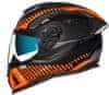 Helma na moto SX.100R SKIDDER orange/black MT vel. L