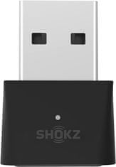 SHOKZ Bezdrátový adaptér Loop 100 (USB-A) pro OpenComm, černá