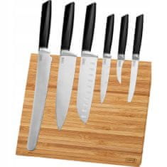 LURCH Magnetický blok na nože Lurch, bambus, 6 nožů