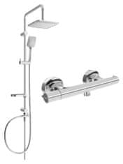 Mexen Sven sprchový sloup včetně sprchové termostatické baterie slim, chrom (77105262-00)