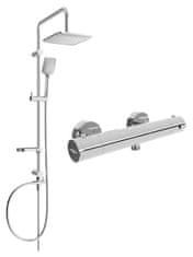 Mexen Sven sprchový sloup včetně sprchové termostatické baterie kai, chrom (77100262-00)