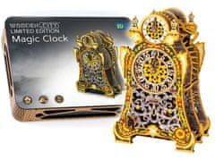 Wooden city LE Magické hodiny - mechanické puzzle - limitovaná edice pro sběratele