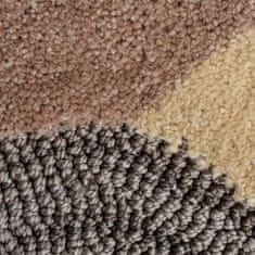 Flair Rugs Kusový koberec Zest Kids Bear Face Brown 70x70 cm