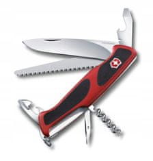 Victorinox Kapesní nůž Victorinox RangerGrip 55, červený / černý