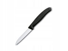 Victorinox Victorinox nůž na zeleninu, hladký, 8 cm, černý