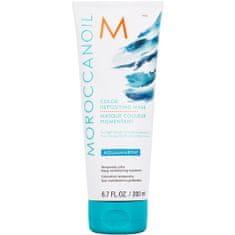 Moroccanoil Color Depositing Mask Aquamarine - barvicí maska pro všechny typy vlasů s arganovým olejem 200ml