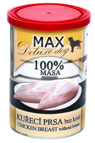 FALCO MAX deluxe kuřecí prsa bez kosti 6x400g