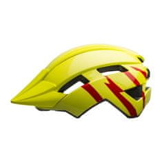 Bell Juniorská cyklistická helma Sidetrack II Youth hi-viz/red