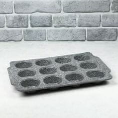 KLAUSBERG Forma na 12 muffinů Plech na pečení s nepřilnavým granitovým povrchem Kb-7384