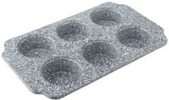 KLAUSBERG Forma na 6 muffinů Plech na pečení s nepřilnavým granitovým povrchem Kb-7381
