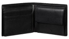 Samsonite Pánská kožená peněženka Flagged SLG 046 černá