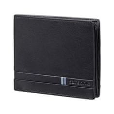 Samsonite Pánská kožená peněženka Flagged SLG 015 černá
