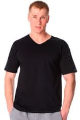Cornette Pánské tričko 201 Authentic new black, černá, S
