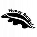 Honey Badger Nůž Honey Badger Leaf Medium White