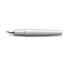 Faber-Castell e-motion dokonalá stříbrná M, plnicí pero