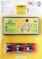 Format1 OdM3+ baterie, Slyšitelný bez regulace hlasitorsti odháněč na myši, plašič kun pro dům a chatu, 100 m2