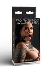 taboom TABOOM Essentials Open Ring Gag (Black), roztahovací kolečko do pusy
