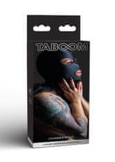 taboom TABOOM Essentials Spandex Hood (Black), fetish kukla s očima a pusou