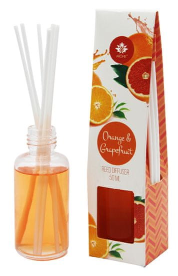 Arôme Difuzér s tyčinkami 50 ml Pomeranč a grapefruit
