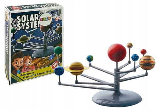 Lean-toys Sluneční soustava Vzdělávací model malby planet