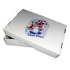 CENTROBAL Dvoudílná krabice na cukroví 57x35x10 cm - Sněhuláci