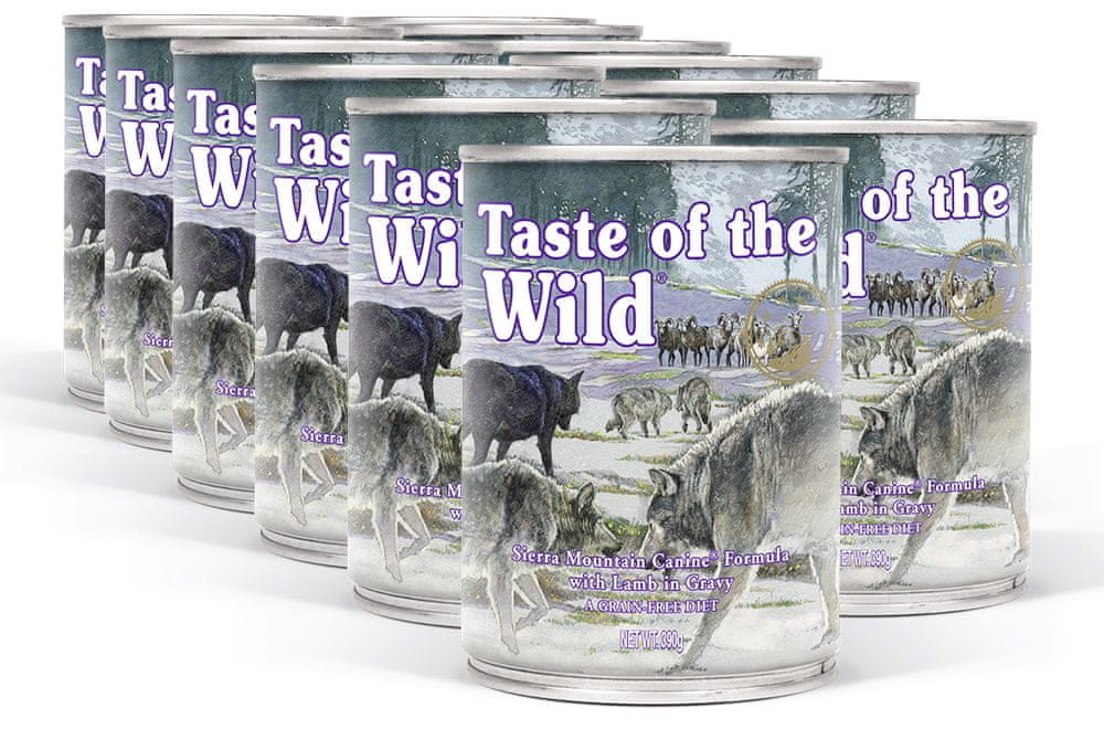 Levně Taste of the Wild Sierra konzerva 12 x 390g