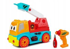 Lean-toys Hasičský vůz k demontáži dálkově ovládaného dálkového ovládání