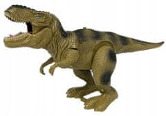 Lean-toys Dinosaurus Tyrannosaurus Rex na zelené baterie
