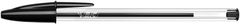 Bic Kuličkové pero "Cristal Original", černá, 0,32 mm, s víčkem, 8373639