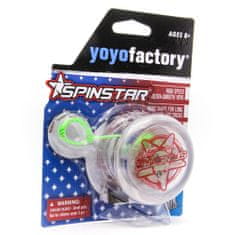 Yoyo Factory Svítící Jojo Spinstar LED, červená