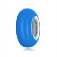 FRAISE Stříbrný přívěsek (charms) na náramek modrý kruh S925