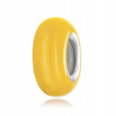 FRAISE Stříbrný přívěsek (charms) na náramek žlutý kruh S925