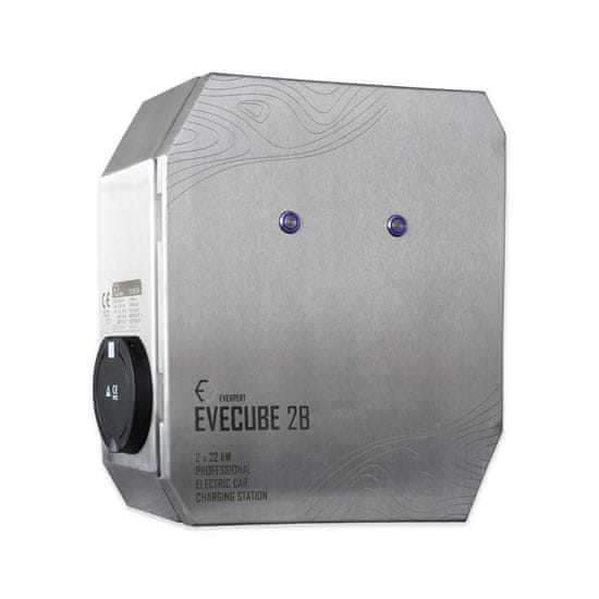 EV Expert Wallbox EVECUBE 2B - 2x22kW nabíjecí stanice AC