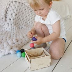 Ulanik Montessori dřevěná hračka "Wooden Lacing. Big"