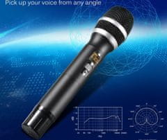 UM-01 bezdrátový UHF mikrofon