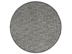 Vopi Kusový koberec Alassio hnědý kruh 67x67 (průměr) kruh