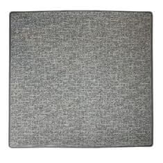 Vopi Kusový koberec Alassio hnědý čtverec 60x60