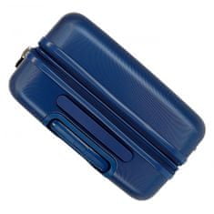 Joummabags Sada luxusních ABS cestovních kufrů GALAXY Marino/Modrá, 68cm/55cm, 5989562
