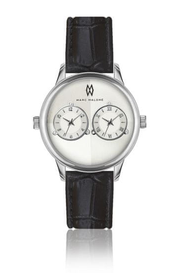Marc Malone hodinky Louis Croco Black Leather CBC-2200S