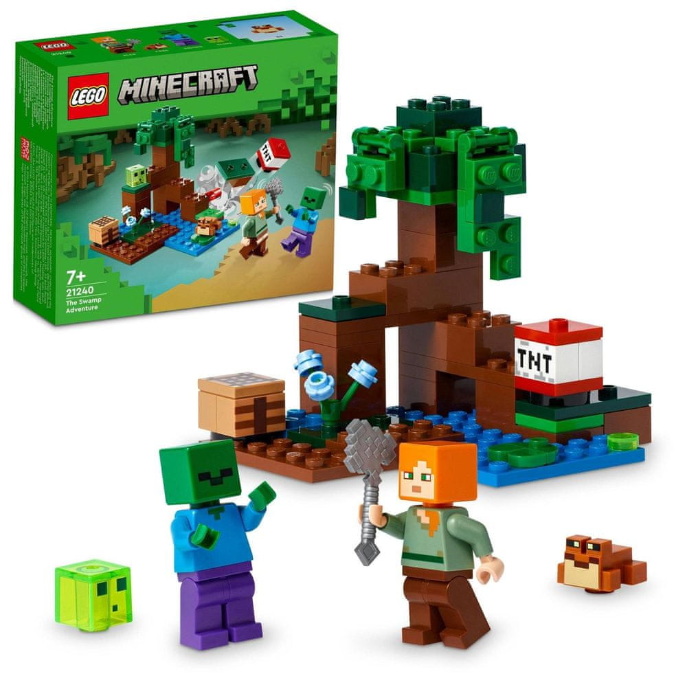 Levně LEGO Minecraft 21240 Dobrodružství v bažině