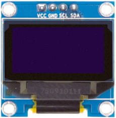 HADEX Displej OLED 0,96", 128x64 znaků, IIC/I2C, 4piny, bílý