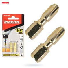 Makita 2 rázové bity Ph3 25mm IMPACT GOLD B-28341