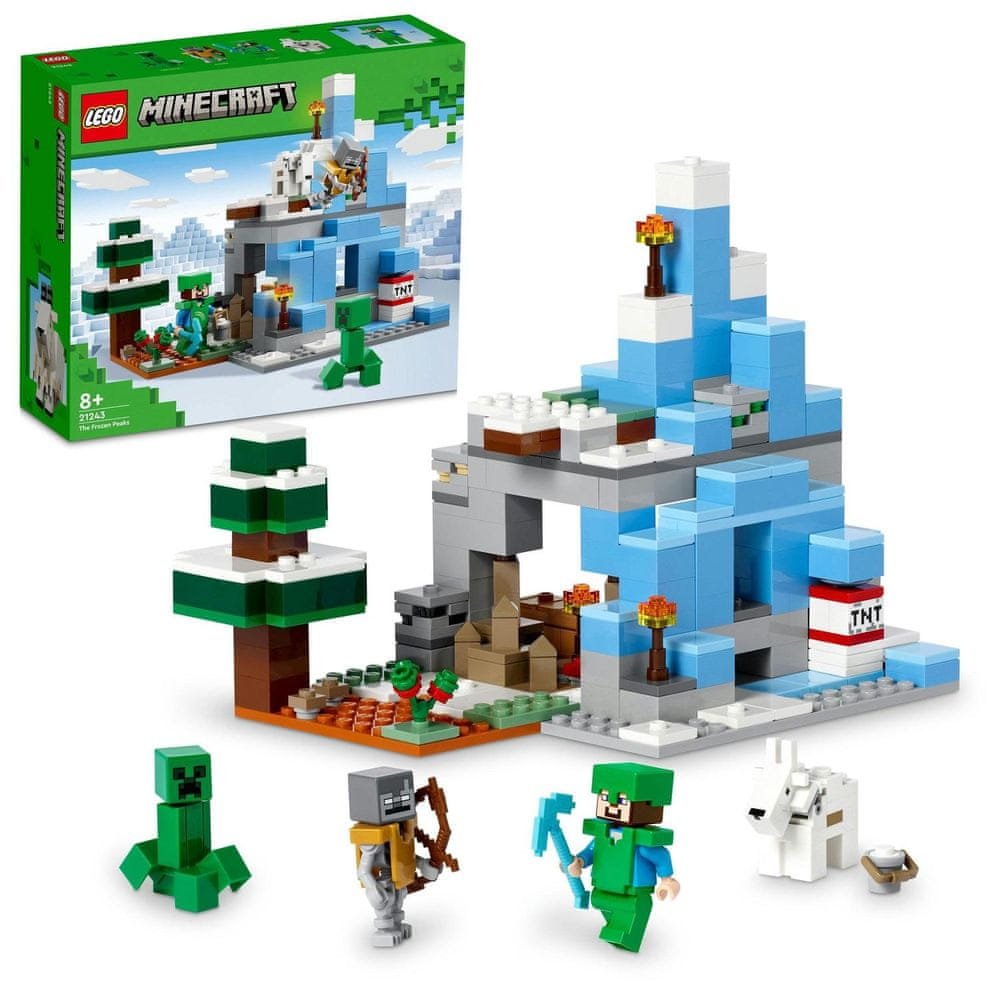 Levně LEGO Minecraft 21243 Ledové hory